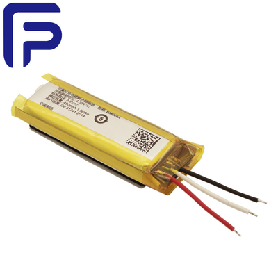 Rechargeable Lithium Ion Battery Pack , Bluetooth Headset Battery 510mAh 3.8V ODM
