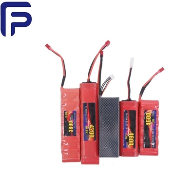 3800mAh Rechargeable Ni Mh Battery 9.6 Volt 680mA With PCB 500 Cycles Life